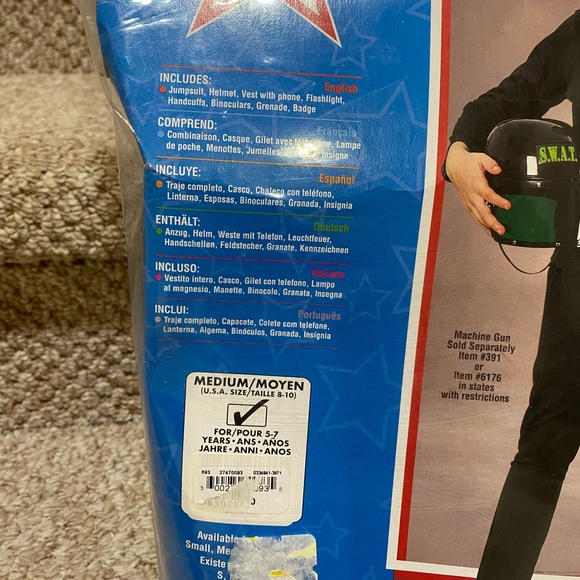 Child S.W.A.T. Team Costume - Picture 3 of 3